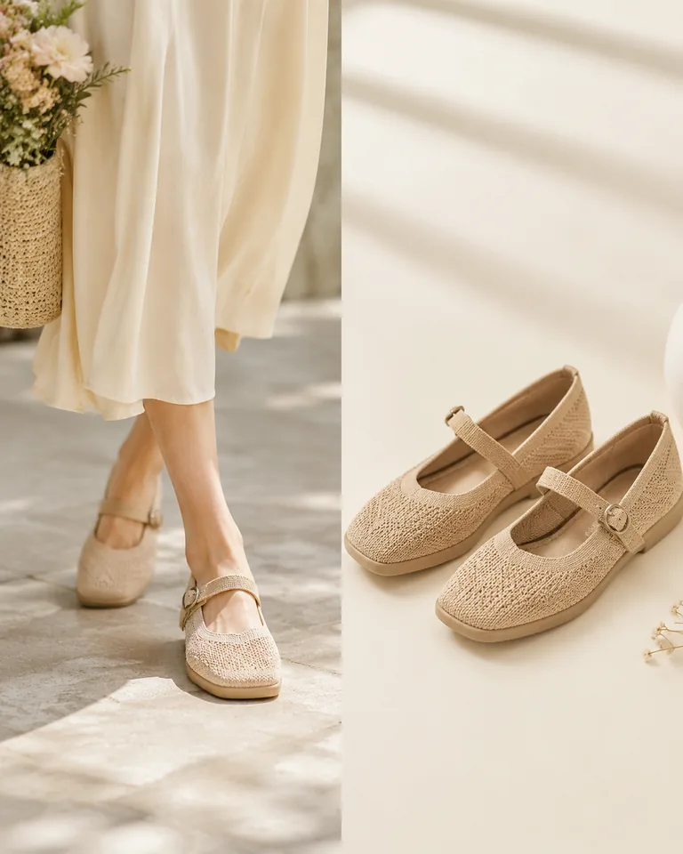 Knit Mary Janes