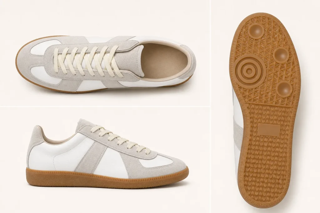 Retro Low-Top Trainer Sneakers ODM technical detail