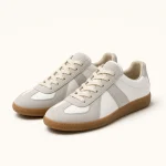 retro trainer sneaker product view ivory grey 20260702