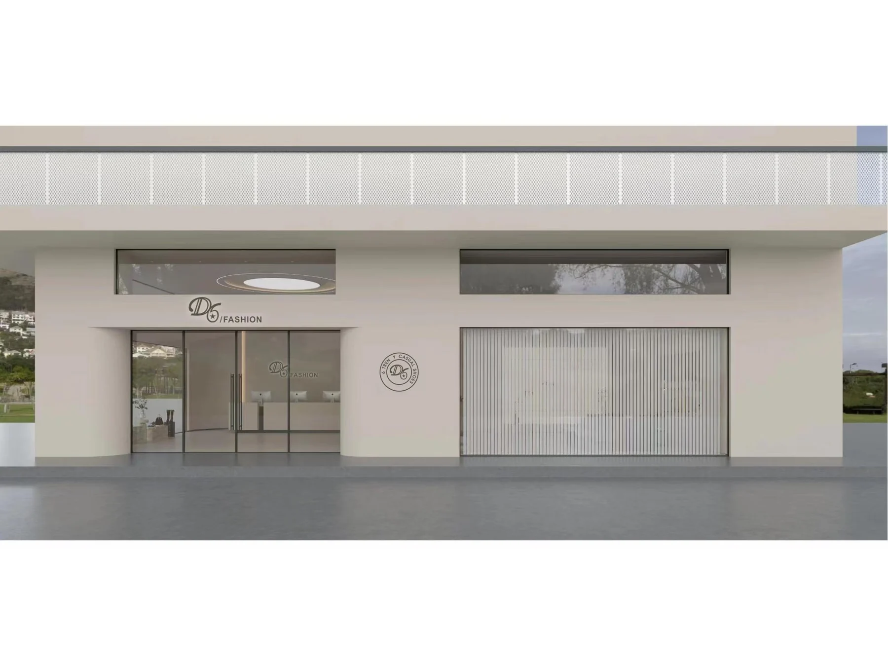 D6 factory exterior