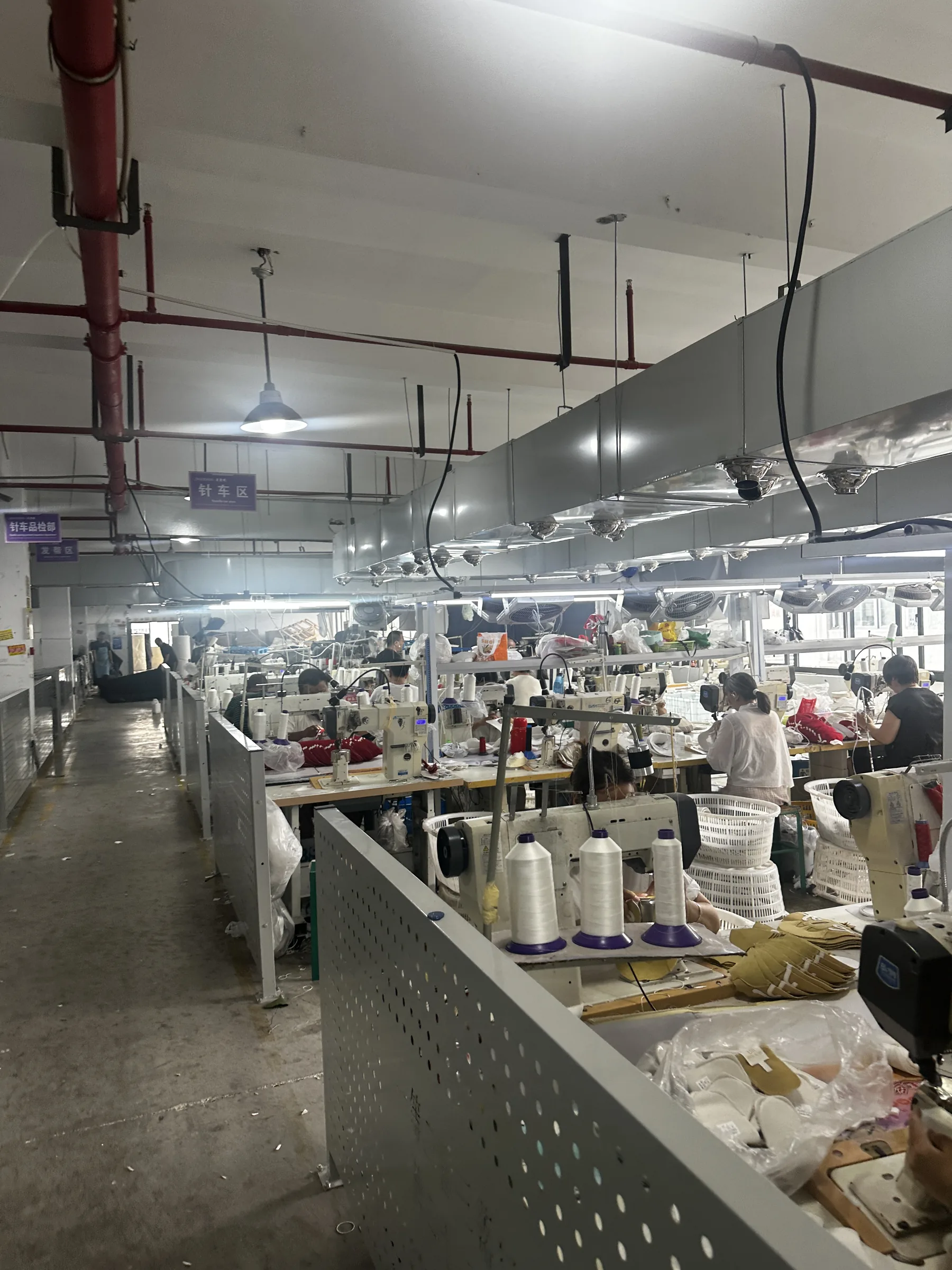 Xiangxueer production line in Wenling